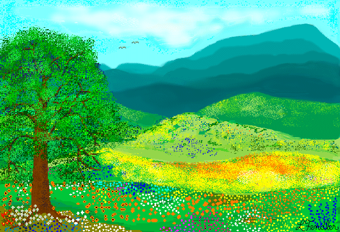 Hills In Bloom